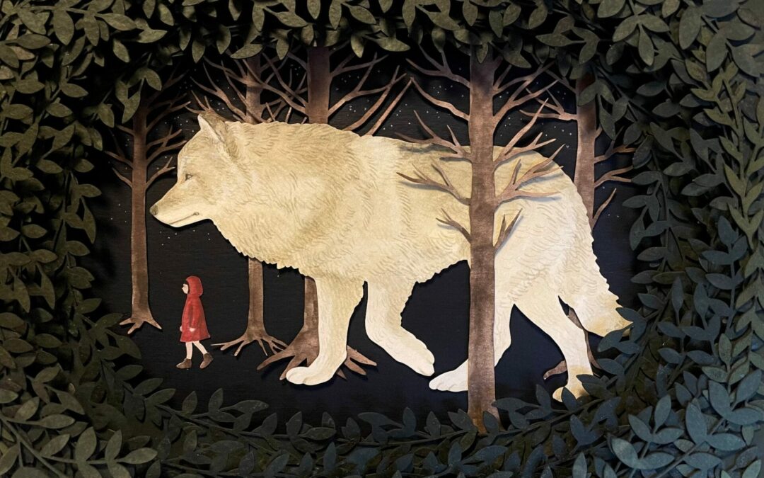 Enormous Animals with Divine Powers Populate Kanako Abe’s Dreamy Papercuts