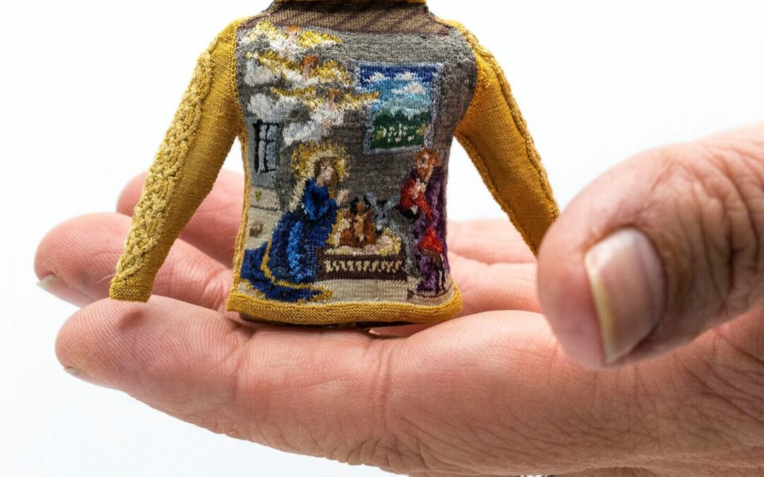 Althea Crome’s Miniature Sweaters Test the Limits of Traditional Knitting