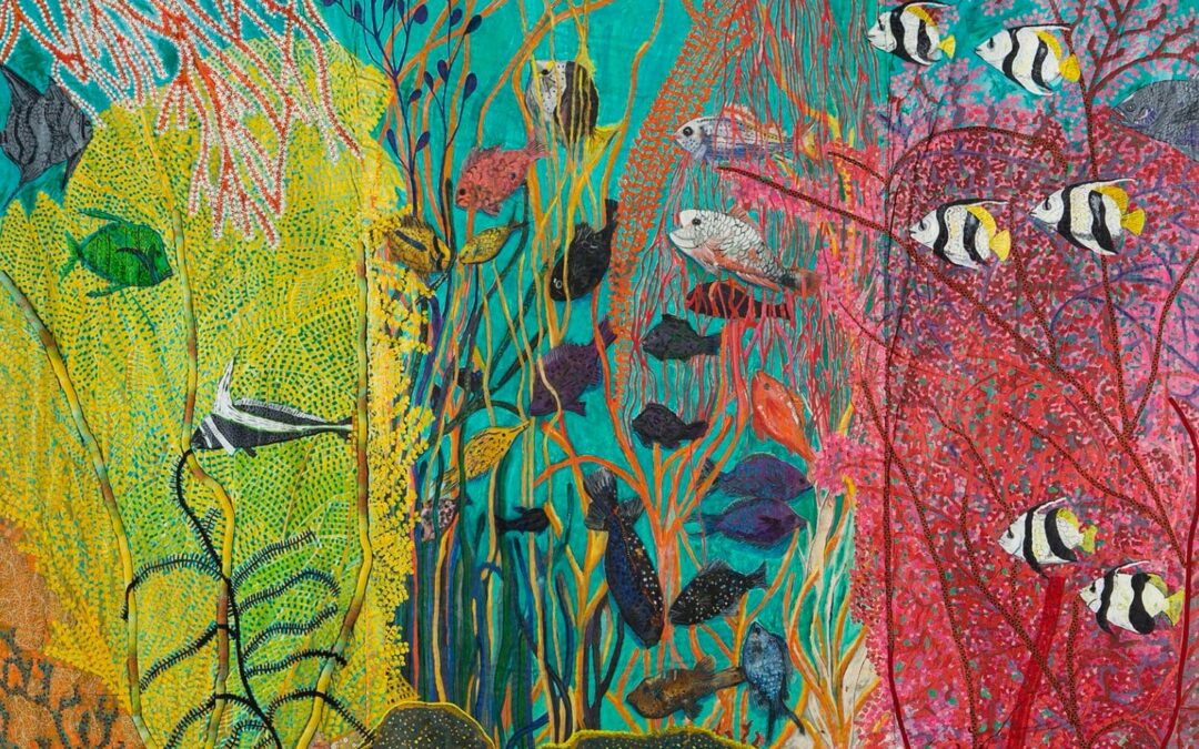 Through Mixed-Media Quilts, Pacita Abad Dives Into the Lush Marine Ecosystems of the Philippines