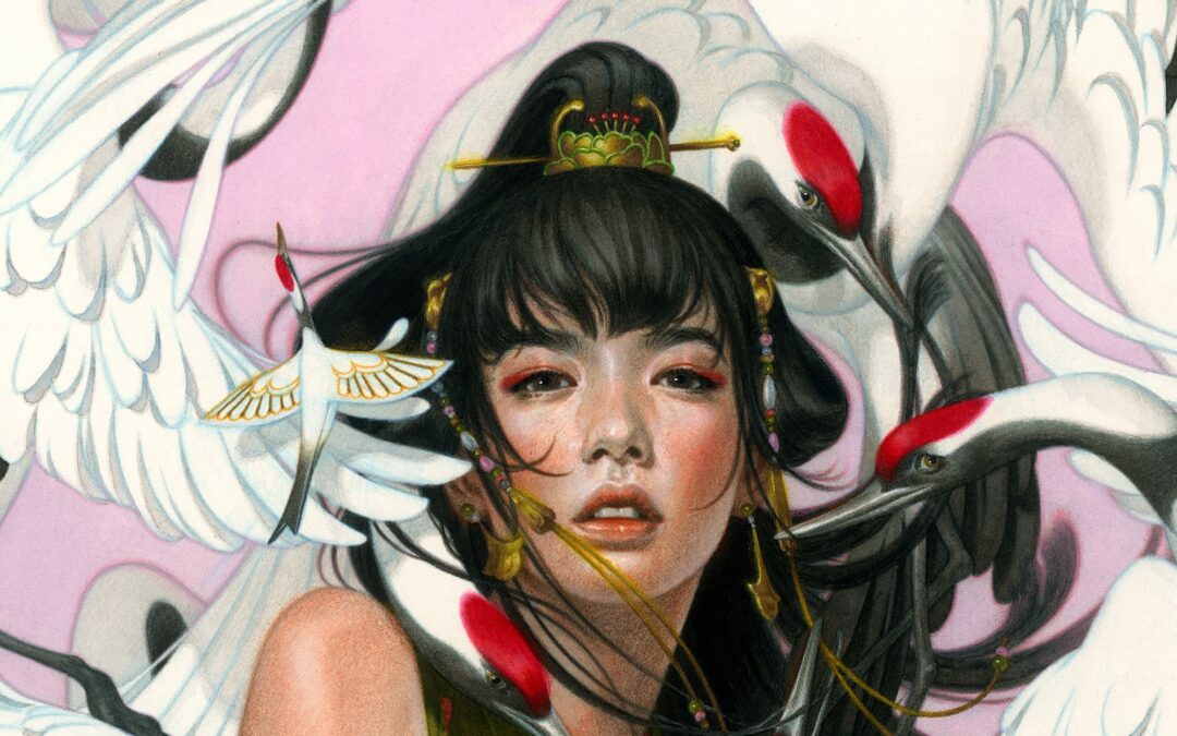 Tran Nguyen’s Ethereal Portraits Portray Melancholy Moments