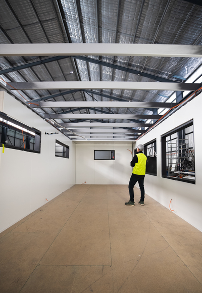 Spacious, sturdy and relocatable: steel site office ticks all the boxes