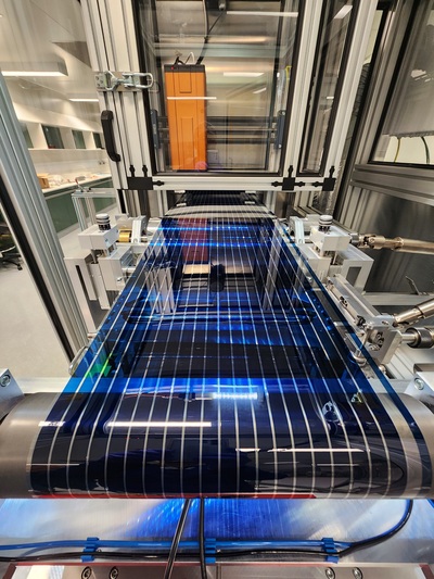 CSIRO's new facility for printed flexible solar techology