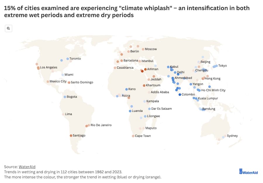 Dangerous Climate ‘Whiplash’ Is Impacting Cities Globally, Report Finds