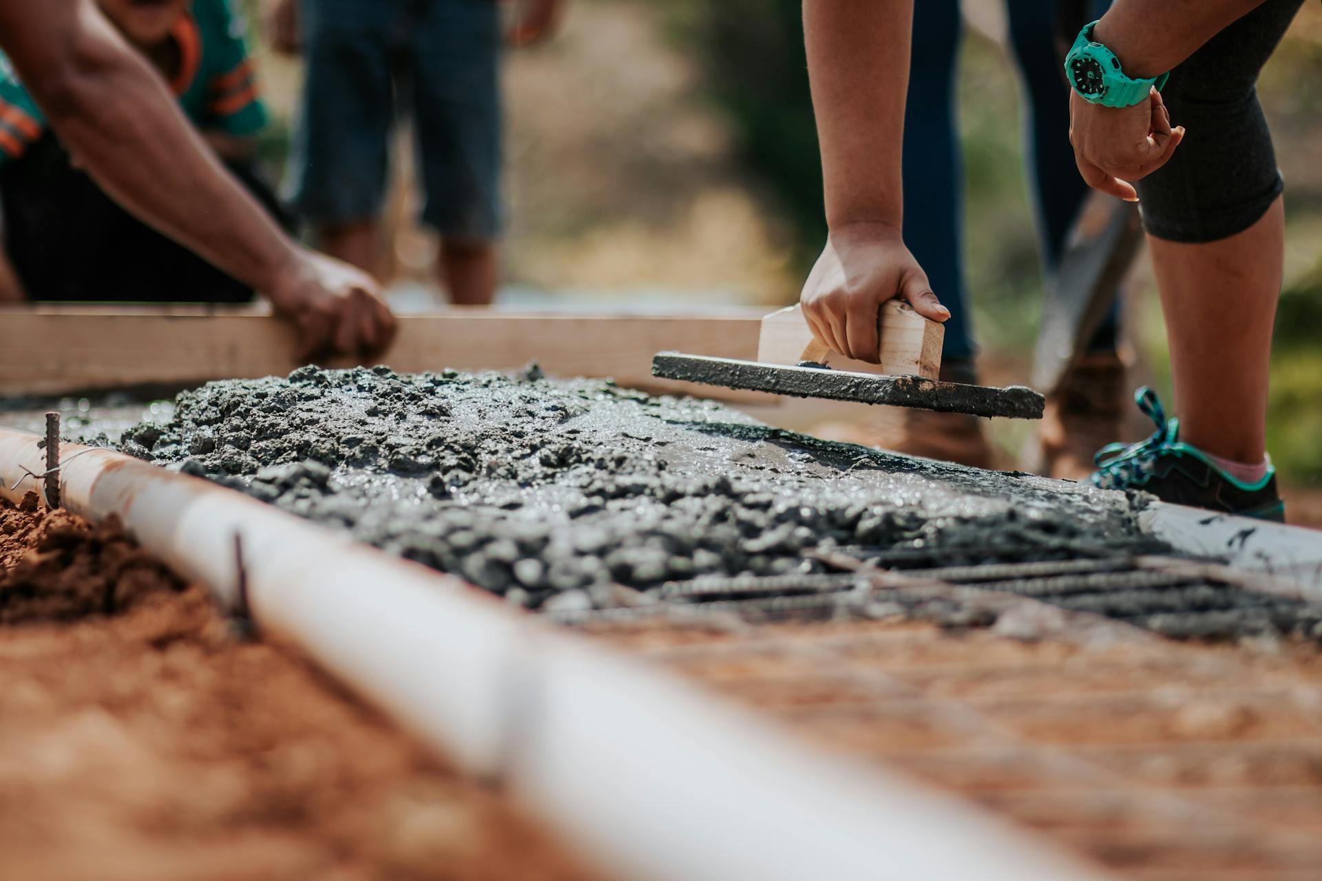 recycled concrete